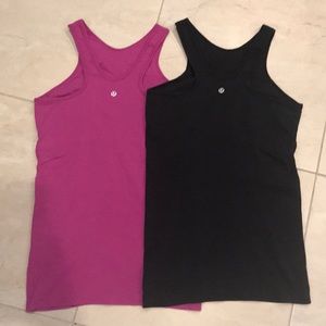 Never worn two pack Lululemon workout tops
